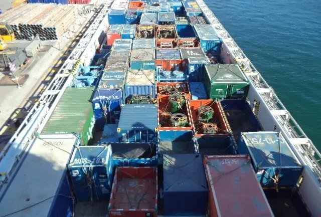 Vessel deck