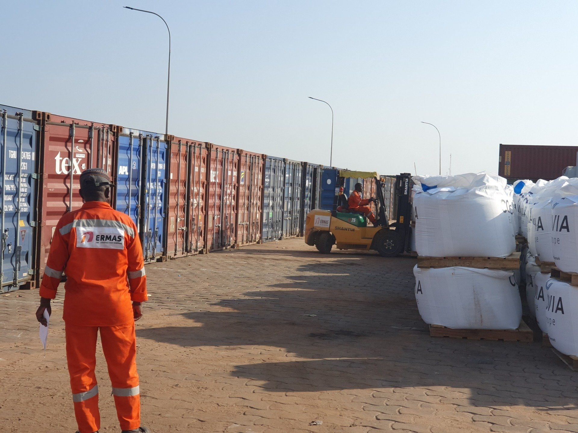 Container yard management
